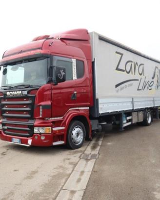 SCANIA R 380 MOTRICE DUE ASSI PORTACASSE MOBILI