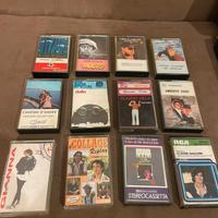 Raccolta musicassette vintage stereo hifi