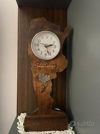 Orologio in legno da tavolo