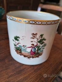 Vaso/cachepot in porcellana Ginori
