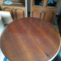 tavolo rotondo allungabile legno
