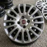 Set 4 Cerchi in Ferro 15" + Copricerchi Originali