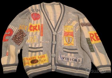 NO! JEANS  cardigan vintage anni '80-'90.