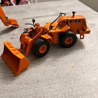 Modellino 1998 ruspa fiat in metallo