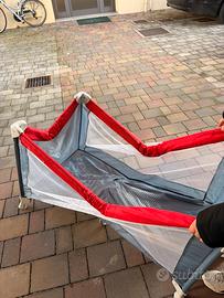 lettino + materasso e bici