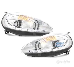 FARI FIAT GRANDE PUNTO 05-08 LUCE DIURNA FONDO CRO