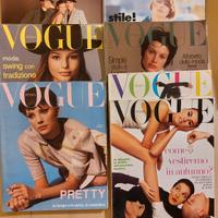 Riviste Vogue di cui una dossier sfilate