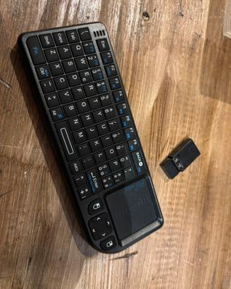 Tastiera wireless usb per pc o smart TV