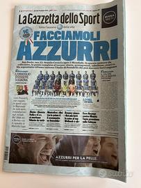 Gazzetta dello Sport 12/06/2014 azzurra x Mondiali