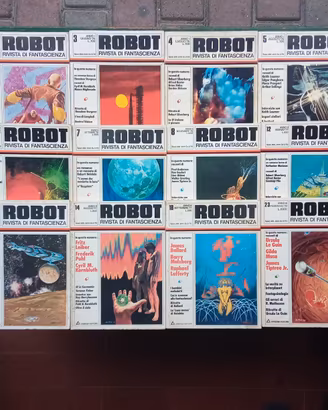 12 ROBOT Rivista di Fantascienza a 19 euro
