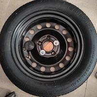 kit ruotino ruota scorta BMW con cricco