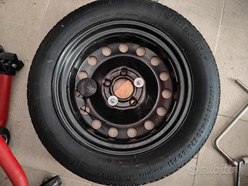 kit ruotino ruota scorta BMW con cricco