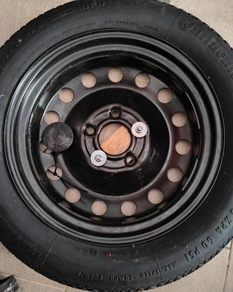 kit ruotino ruota scorta BMW con cricco