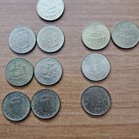 Lotto di 11 monete da 200 lire San Marino.