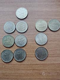 Lotto di 11 monete da 200 lire San Marino.