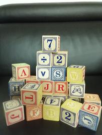 CUBI   legno multisfaccettati