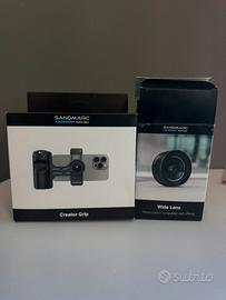 Sandmarc creaotr grip + 16 mm lens