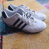 Scarpe vintage Team Adidas Goodyear racing bianche