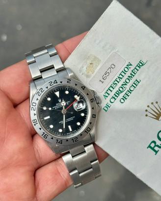 🟢 Rolex 16570 EXPLORER II FULL 🟢