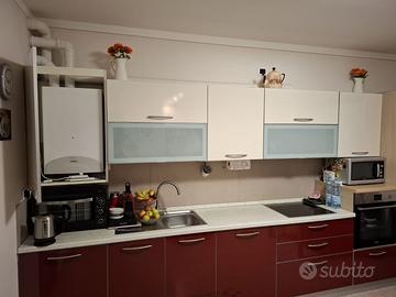 Cucina Tekne lineare senza elettrodomestici