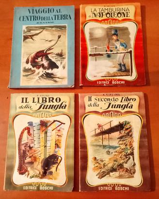 4 libri per ragazzi edizioni anni '50