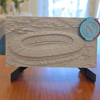  Napoli Quadretto Stadio Diego Armando Maradona 