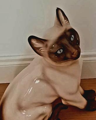 GATTO  IN  CERAMICA  RONZAN
