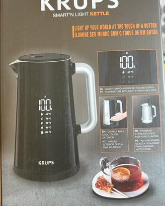 Bollitore elettrico Krups Smart’N light NUOVO
