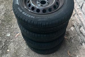 Cerchi+Ruote 165/70 R14