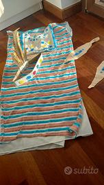 Vestito carnevale da Indiana con suoi accessori