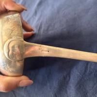 Mestolo grande da portata Broggi argentato vintage