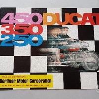 Ducati 450-350-250 Scrambler Mark 3D 1970 depliant