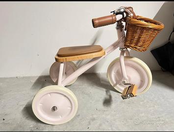 Banwood triciclo vintage rosa