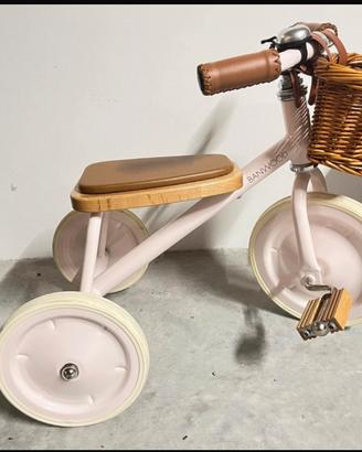 Banwood triciclo vintage rosa