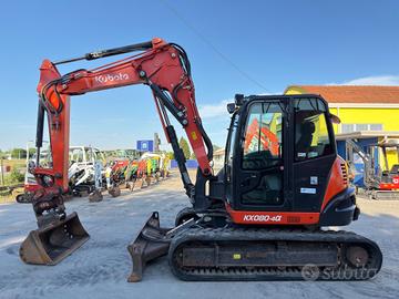 Mini escavatore KUBOTA KX080-4a