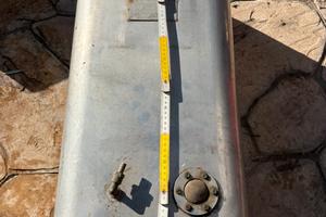 Serbatoio in acciaio barca gommone