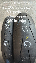 gomme moto Usate in pista