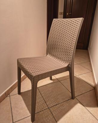 Sedie di plastica