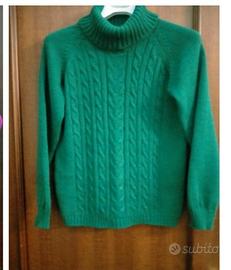 Maglione in alpaca pura