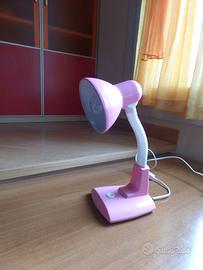 lampada rosa