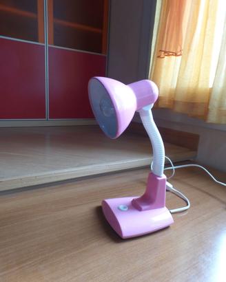 lampada rosa