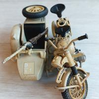 modellino Sidecar BMW Afrika Korps Polistil