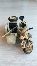 modellino Sidecar BMW Afrika Korps Polistil