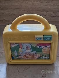 Chicco Tv Giocattolo Vintage Carica Manuale Usato 