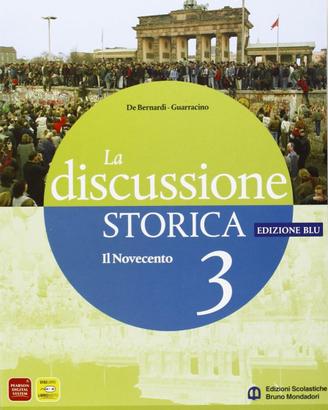 Libro Storia La discussione Storica 3