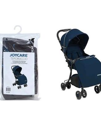 Coprigambe universale per passeggino blu joycare