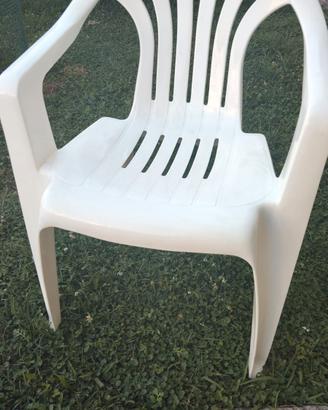  sedie da giardino 