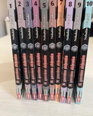 Il guerriero alchemico Manga