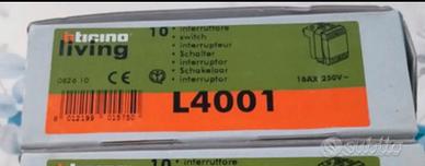 Bticino living international L4001 “ 10 pezzi”
