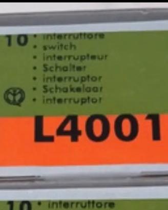 Bticino living international L4001 “ 10 pezzi”